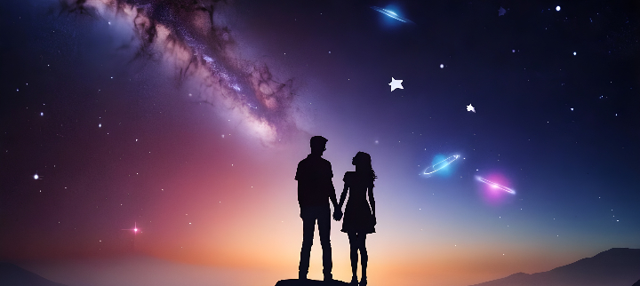 Sub cerul înstelat, unde destinul se țese: O călătorie cosmică prin zodii și dragoste